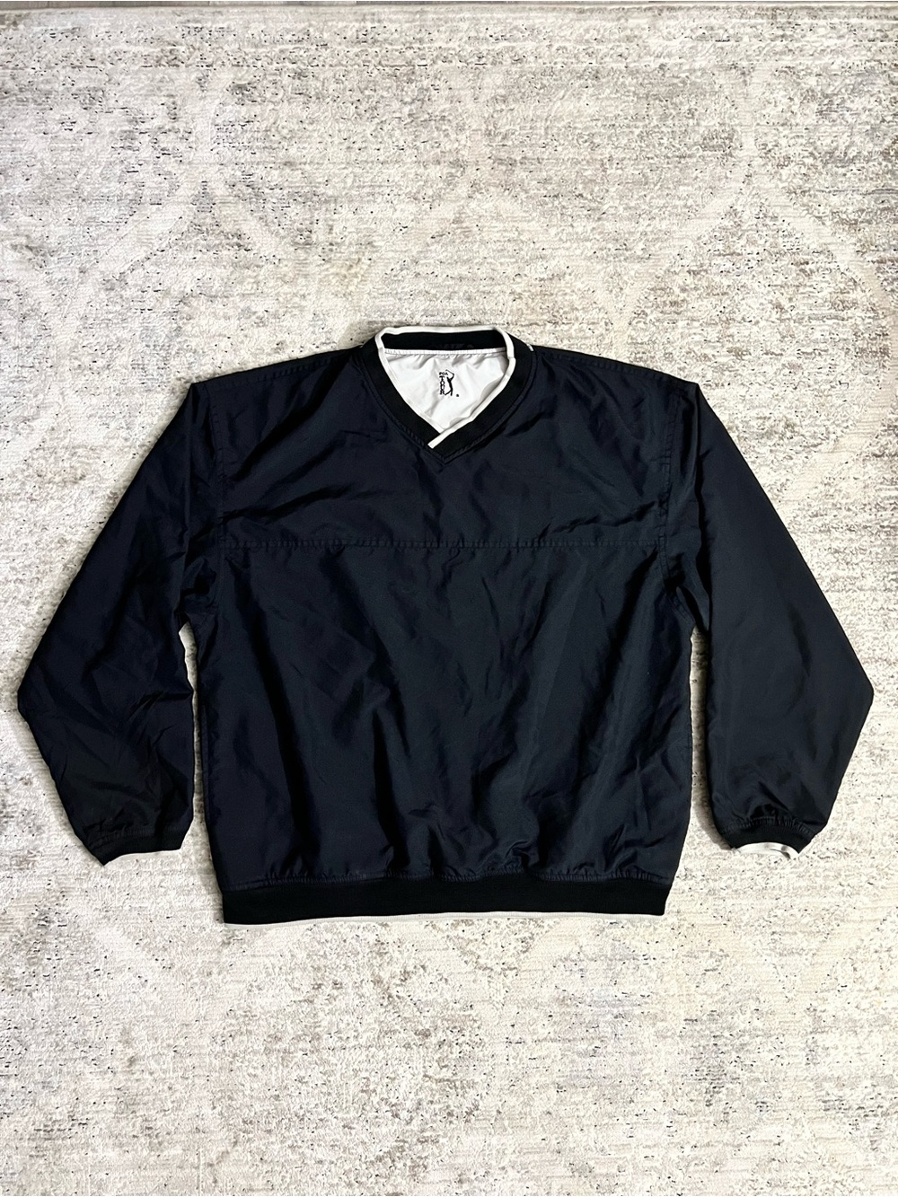 Vintage 90s PGA Tour V-Neck Windbreaker L